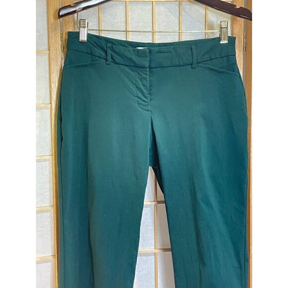 Adrienne Vittadini Sz 6 Green Trousers - Picture 4 of 6